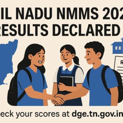 Tamil Nadu NMMS 2025