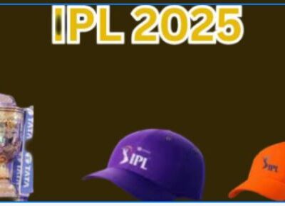 orange and purple caps